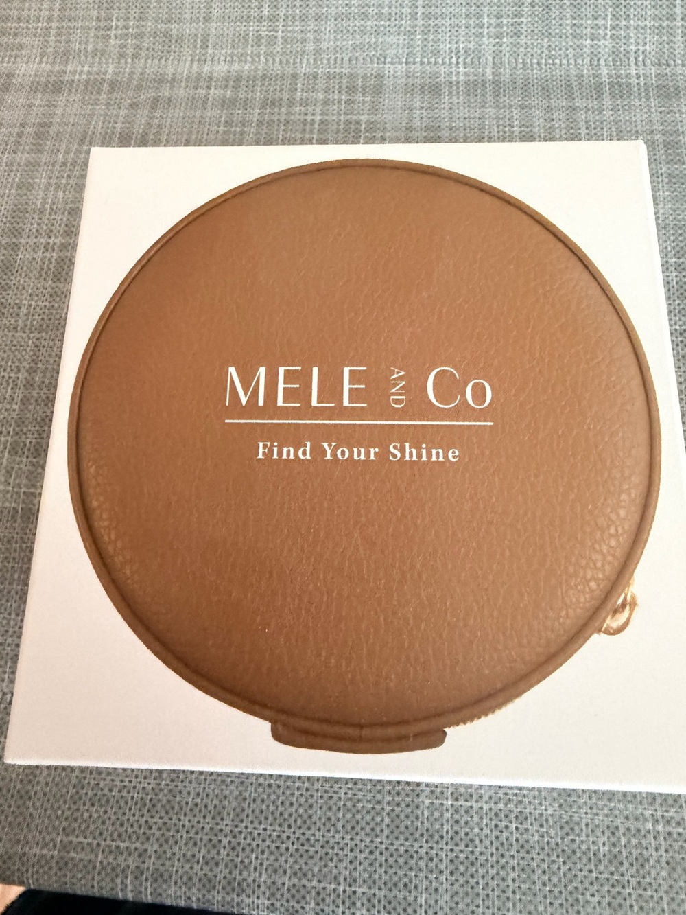 Mele and Co Find Your Shine Travel Jewelry Case